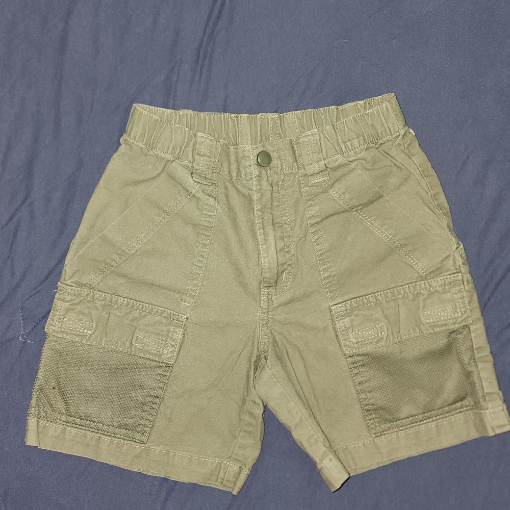 Columbia Kids Olive Cargo Shorts